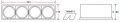 ���������� Vivo Luce Grazioso 4 (35-70-150 ��)