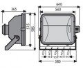 Металлогалогенный прожектор JET 2000 симметричный (2000 Вт)