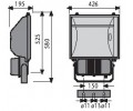 Металлогалогенный прожектор JET 7 круглосимметричный (250-400 Вт)