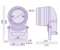Металлогалогенный прожектор FL-2056 (70-150 Вт)