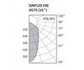 Светильники SIMPLEX FHE/T регулируемые с концентрирующей оптикой