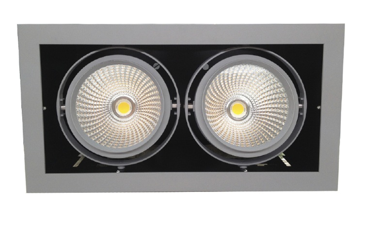 Avior 2 LED 2x30 4000K Серый