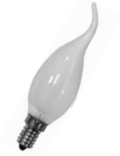 Декоративная лампа накаливания FL DECOR C35 FLAME FR