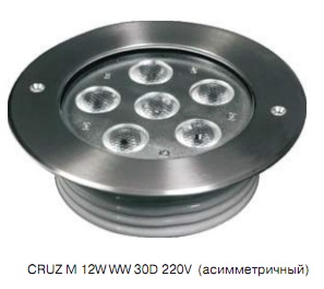 Встраиваемый светодиодный светильник CRUZ M